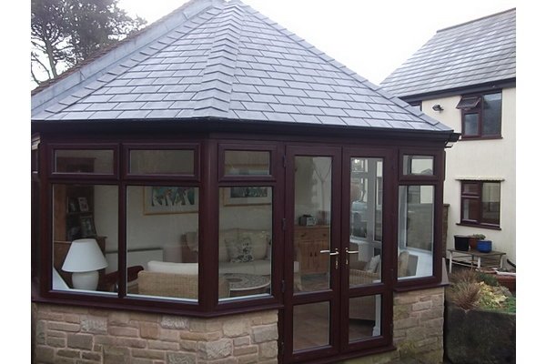 After Adding the Tiled Warm Roof to the Conservatory After Adding the Tiled Warm Roof to the Conservatory,