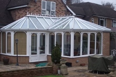 Before Tiled Warm Roof Conservatory Before Tiled Warm Roof Conservatory,