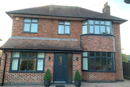 Anthracite Grey PVCu Anthracite Grey PVCu,