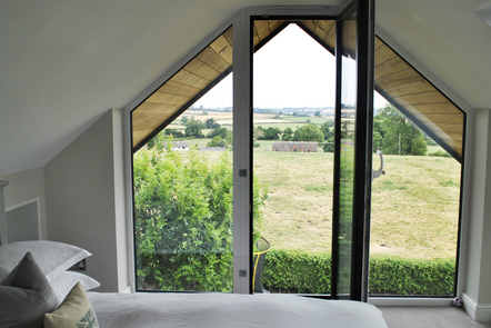 Anthracite Grey / White Aluminium Door  Anthracite Grey / White Aluminium Door,