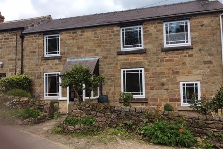 White PVCu Georgian Bar Windows White PVCu Georgian Bar Windows,