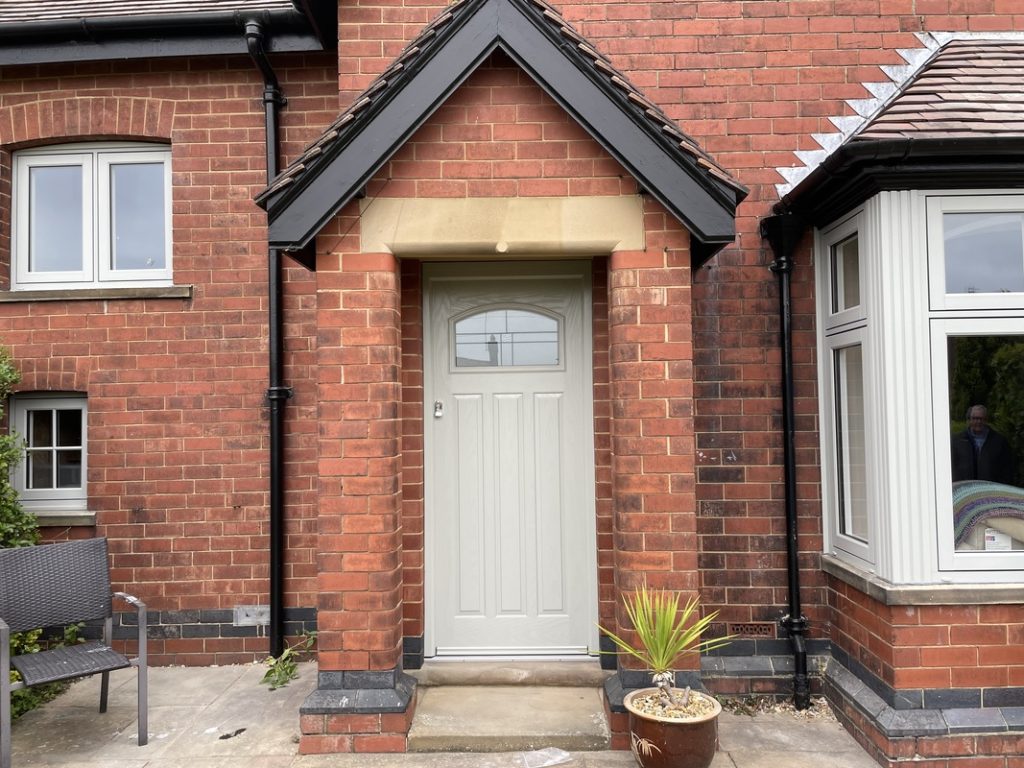 Composite doors in Derby and Burton with modern agate grey finish