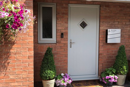Composite doors in Derby and Burton with high security locking